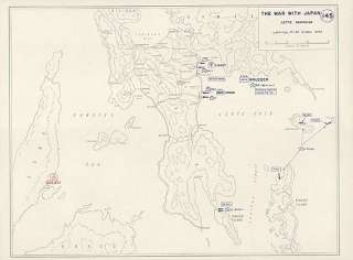World War II Maps   Allied Landings in Philippines