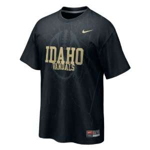  Idaho Vandals Black Nike 2011 Official Football Practice T 