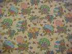 PAINTED EGGS FABRIC LT YELLOW BACKGROUND BTFQ