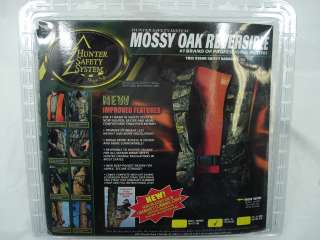 Hunter Safety System Mossy Oak/Blaze Orange Reversible Treestand 