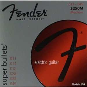 Fender Accesories 073 3250 408 Nickel Plated Electric Guitar Strings 