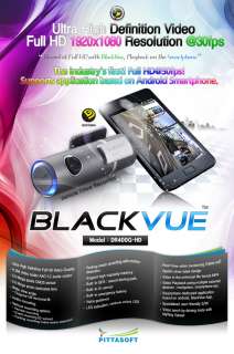 New BlackVue DR400G HD Car Black Box Drive GPS 16GB + English Manual 