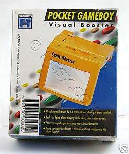 Pocket Gameboy Visual Booster Light Master   New Japan  