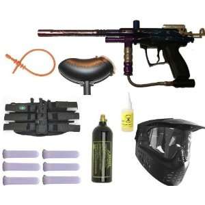  Spyder Flash Purple/Blue Paintball Gun Mega Set Sports 