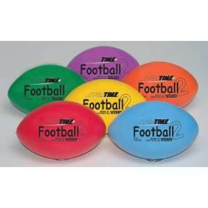  Volley Foam Footballs   Mini Size, 6 color Set of 6 