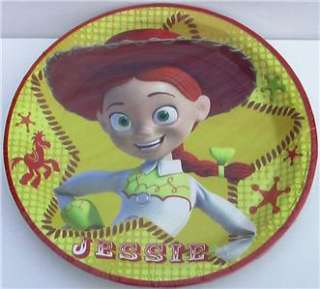 NEW* TOY STORY 18 lunch plates JESSIE PARTY  