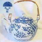 Japan Teapot Cups Set nippon pottery sakura cherry  