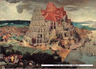 picture of Ricordi 1000 pieces jigsaw puzzle Bruegel   The Tower of 