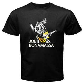 New Joe Bonamassa Black T Shirt Size S, M, L, XL, 2XL  