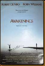 Penny Marshall donated a poster from the movie Awakenings. The 