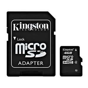  Kingston MicroSDHC 4GB (4 Gigabyte) Card for Garmin eTrex Vista 
