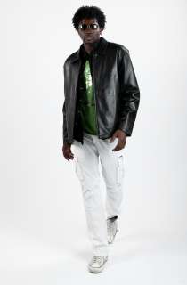   Mens New Lightweight Black Lambskin Leather Jacket Size XL 2XL  