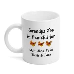  Thanksgiving Blessings Mug for Grandparents Kitchen 