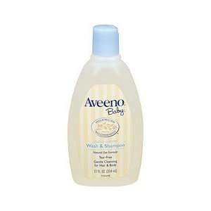  Aveeno Baby Tear Free Body Wash & Shampoo Lightly Scented 