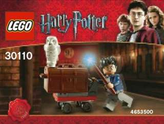 lego set 30110 Harry Potter minifig trolly train owl 30111 The Lab 