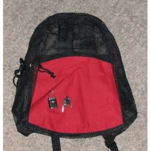  Delsey Mesh Backpack with TSA Key Lock 