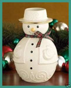 Lenox Christmas Giftables Snowman Vase Fine China New  
