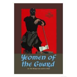  the Guard (The Executioner) Giclee Poster Print by Dudley Hardy, 24x32