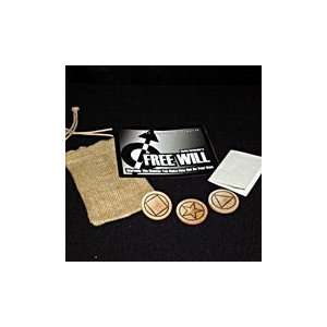  Free Will Street Magic Trick Easy Disks Stage Magicians 