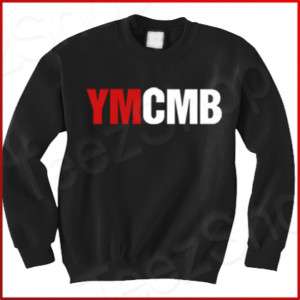 YMCMB Young Money Lil Wayne cash Weezy black Sweatshirt  