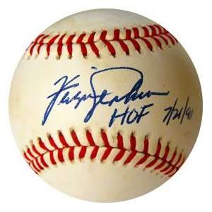  Fergie Jenkins HOF 7/21/91 Autographed Baseball Sports 
