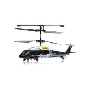   Channel Black Hawk Micro RC Helicopter w/Gyro (Black) Toys & Games