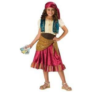   In Character Costumes 197998 Gypsy Girl Child Costume