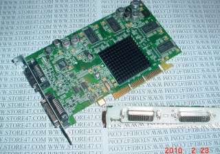 USED TESTED AND WORKING Apple G4 ATI 64mb AGP video card marked