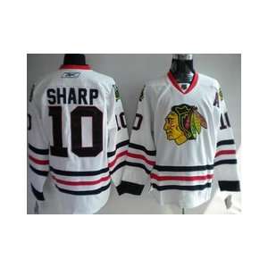   10 NHL Chicago Blackhawks White Hockey Jersey Sz48