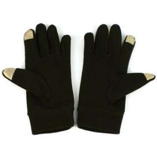 Mens Winter Fleece Magic Touch Screen Thumb Index Technology Gloves 