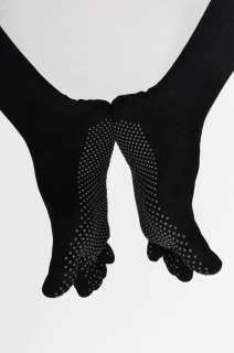 Yoga Sports KARATE NON SLIP GYM Massage Toe Socks five fingers¹ Pure 
