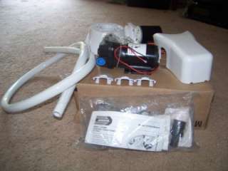   to Electric Toilet Conversion Kit with Intake Pump (12 Volt, 25 Amp