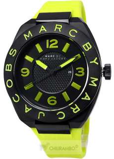 Brand New Marc Jacobs Royale Green Silicone Band Womens Ladies Watch 
