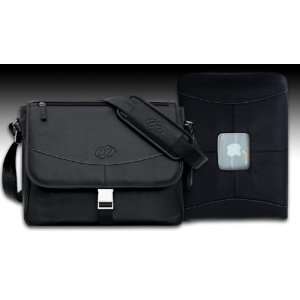  Premium Leather Small Shoulder Bag w 13 in. Sleeve Office 