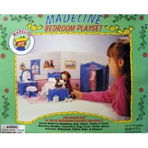  Madeline Doll Folding Bedroom Playset 1996 (Rare Find 