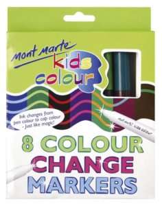 Colour Change Markers Magic Pens Textas Kids Craft Fun  