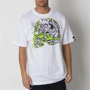 Metal Mulisha Snake Pit T Shirt   X Large/White