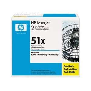  Hewlett Packard Hp Brand Laserjet P3005   2 51X High Black 