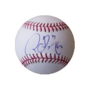 Chien Ming Wang Autographed Baseball 