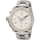 restrictor silver and black chronograph dive watch $ 320 00
