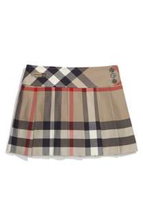 Burberry Check Print Skirt (Little Girls)  