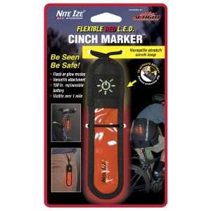 Nite Ize   Cinch Marker, Solid/Flashing, Red