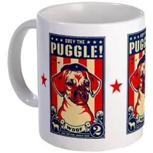  Obey the Puggle USA Coffee Mug