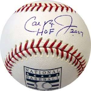  Cal Ripken Jr. Signed Baseball   with HOF 2007 