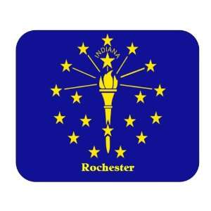  US State Flag   Rochester, Indiana (IN) Mouse Pad 