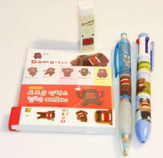   Automatic Pencil Pen Eraser Lead Refill Sticky Memo Set WHITE  