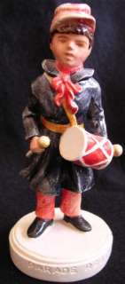Sebastian Parade Rest Boy Civil War Outfit Drummer Figurine  