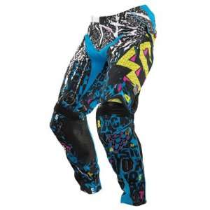  Fox Racing 360 Type O Negative Pants 2010 30 Blue/Yellow 