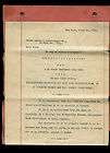 1898 Specifications document 20 stamp sectional GOLD MILL Machine