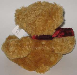   20881 Plush Brown Teddy Bear Doll Bow Stuffed Animal Toy NEW  